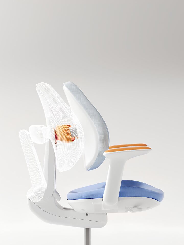 Eagle Ergonomik Çocuk Çalışma Sandalyesi - Mavi