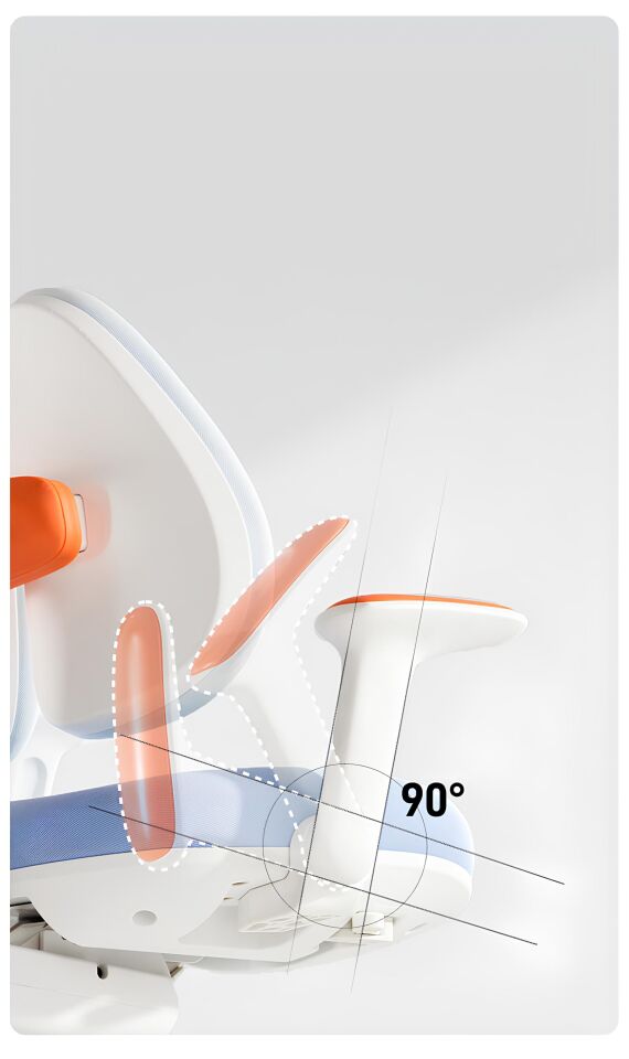 Eagle Ergonomik Çocuk Çalışma Sandalyesi - Mavi
