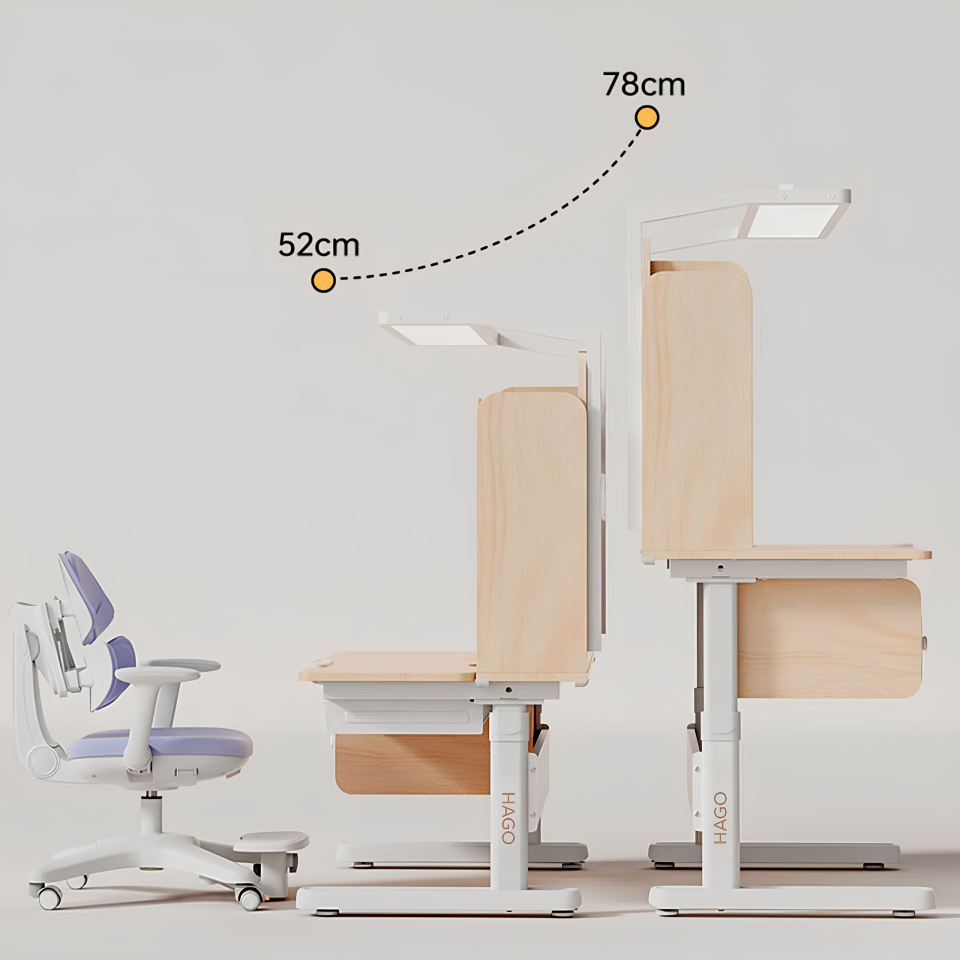 Prestige Ergonomik Çocuk Çalışma Masası - Yükseklik Ayarlı Teknolojik Çalışma Masası