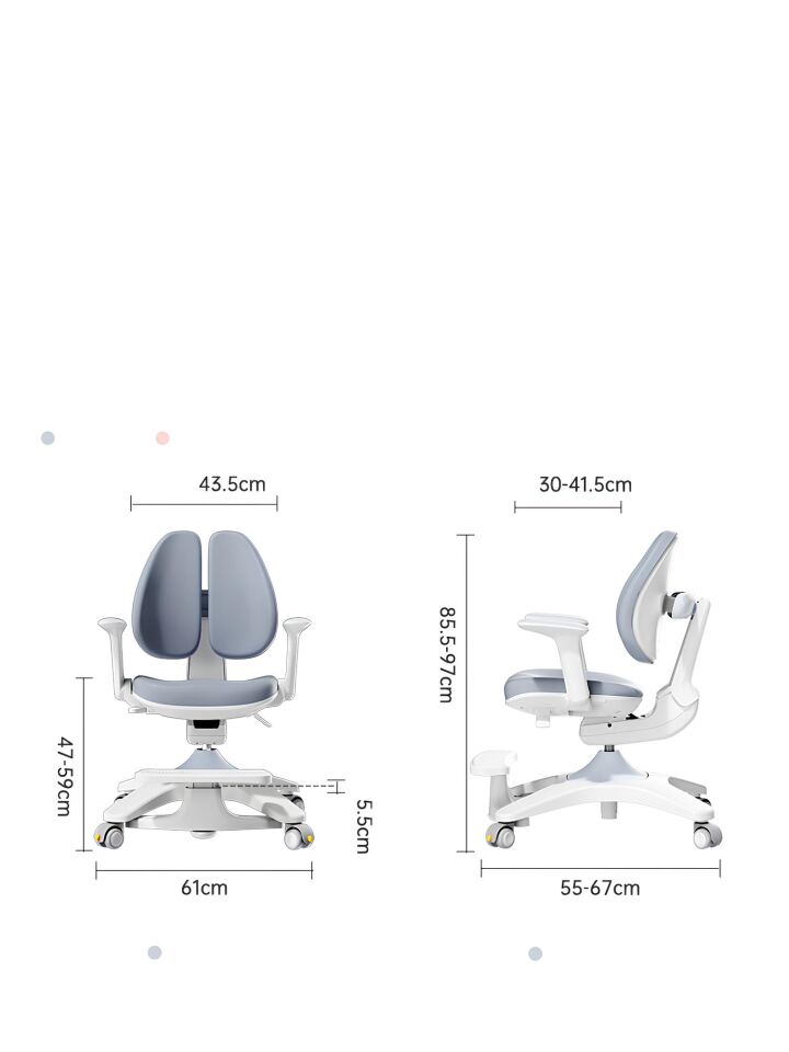 Eagle Ergonomik Çocuk Çalışma Sandalyesi - Pudra Pembe